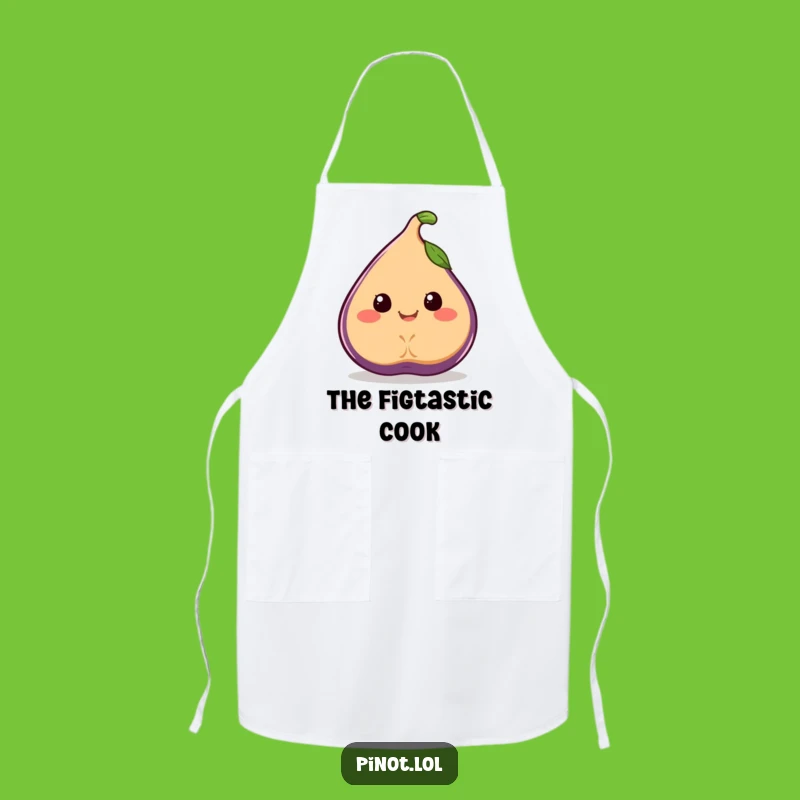 Funny Fig Chef Apron: Wobbling Cook, Juicy Kitchen Fun, Great Funny Gift