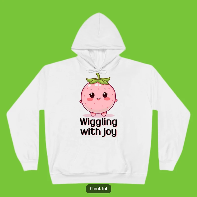 Funny Berry Hoodie: Cozy Wiggle, Contented Fruit, Warm and Hilarious Funny Gift