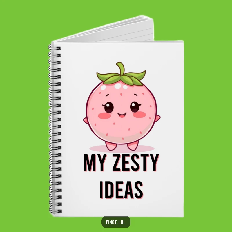 Funny Berry Notebook: Wiggling Ideas, Contented Notes, Perfect Funny Gift for Happy Writers